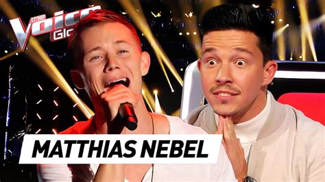 Every MATTHIAS NEBEL performance on The Voice of Germany .